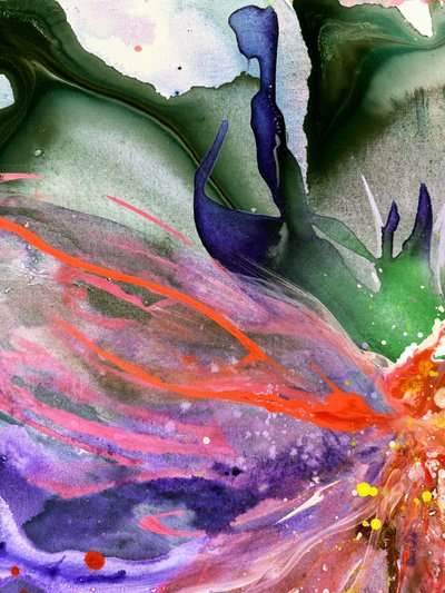 Un sueño fluido y colorido de Anna Viklund