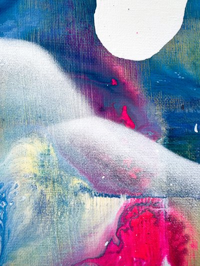 Colores abstractos y fluidos de Anna Viklund