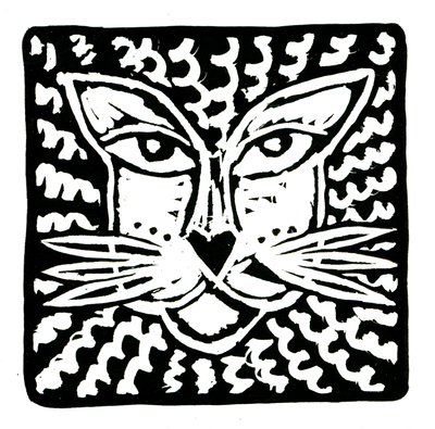 Horóscopo (Leo), 2017 (impresión en lino) de Annalisa Morrocco