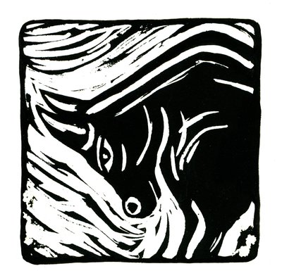Horóscopo (Tauro), 2017 (impresión en lino) de Annalisa Morrocco