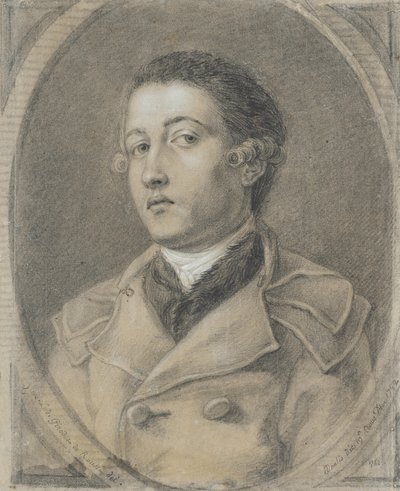 Retrato de un joven de Anne-Louis Girodet de Roucy-Trioson