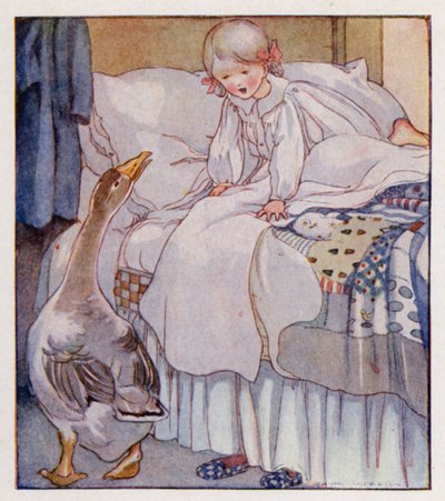 Rima infantil: Goosey, Goosey Gander de Anne (after) Anderson