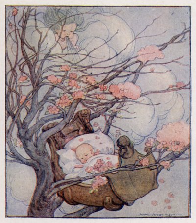 Rima infantil: Hush-A-Bye, bebé, en la copa del árbol de Anne (after) Anderson