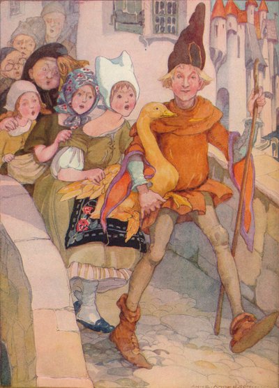 Dummling y su ganso de oro, 1937 de Anne Anderson