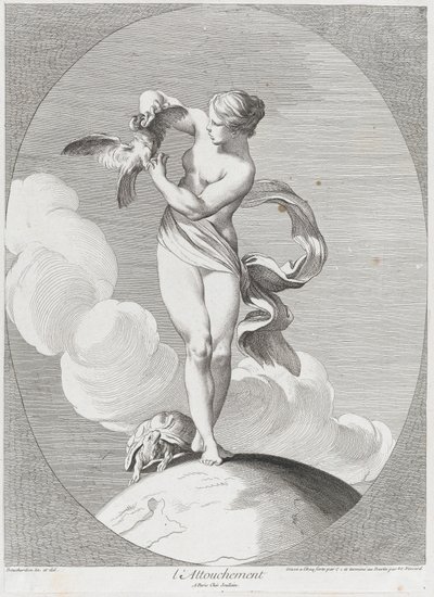 Tacto, 1730-65. Creadores: Caylus, Anne-Claude-Philippe de, Etienne Fessard de Anne Claude Philippe de Caylus, Etienne Fessard