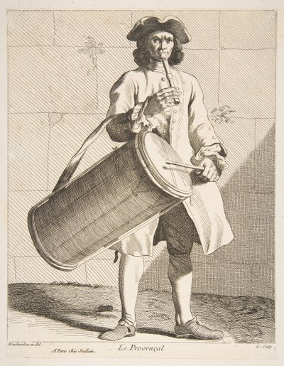 Un Hombre de Provenza, 1737 de Anne Claude Philippe de Caylus