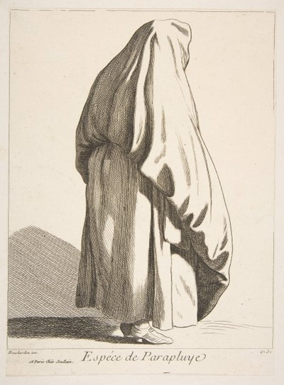 Una especie de paraguas, 1746 de Anne Claude Philippe de Caylus