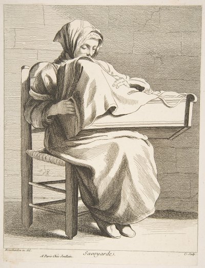Una mujer de Saboya, 1737 de Anne Claude Philippe de Caylus