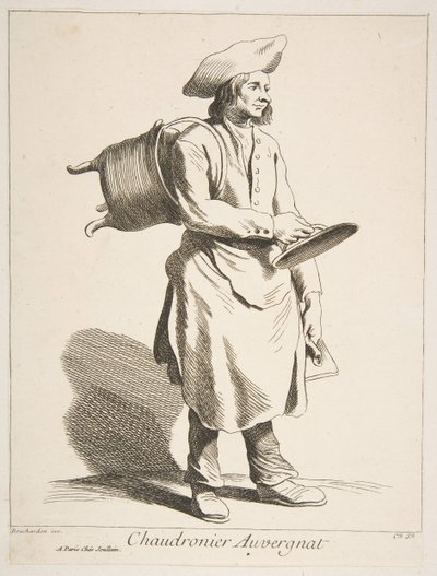 Calderero de Auvernia de Anne Claude Philippe de Caylus