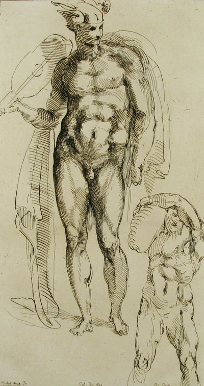 Mercurio, mediados del siglo XVIII de Anne Claude Philippe de Caylus