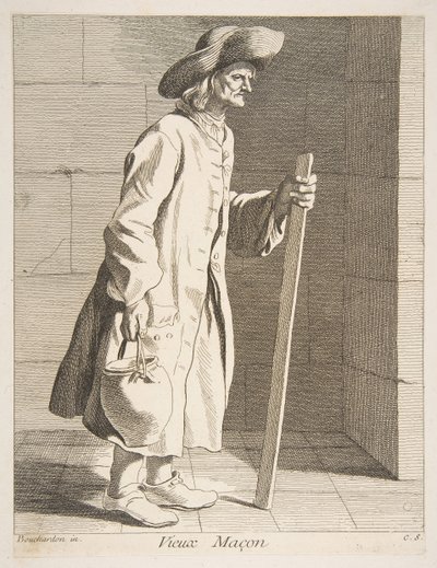 Viejo albañil de Anne Claude Philippe de Caylus