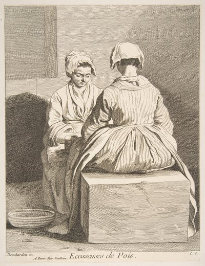 Desgranadores de Guisantes de Anne Claude Philippe de Caylus