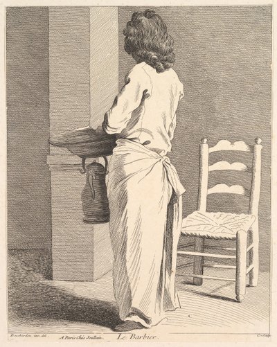 El Barbero, 1737 de Anne Claude Philippe de Caylus