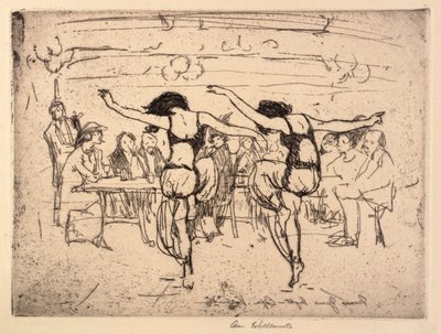 Noche de Año Nuevo--Cafe Versaille de Anne Goldthwaite