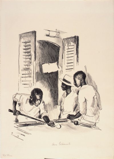 Sala de billar de Anne Goldthwaite