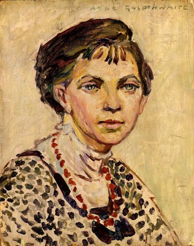 Autorretrato de Anne Goldthwaite