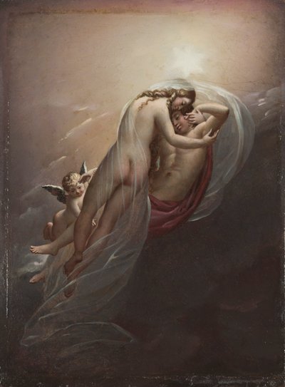 Aurora and Cephalus de Anne Louis Girodet de Roucy Trioson