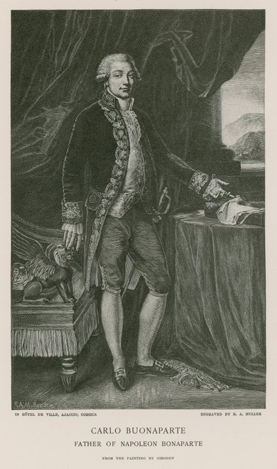Carlo Buonaparte de Anne Louis Girodet de Roucy Trioson