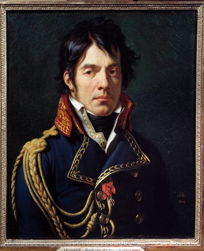 Dominique-Jean Larrey - Retrato del Barón Jean Dominique Larrey, jefe cirujano del ejército egipcio e inventor de la ambulancia de Anne Louis Girodet de Roucy Trioson