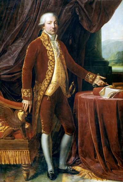 Retrato de Carlos Bonaparte de Anne Louis Girodet de Roucy Trioson