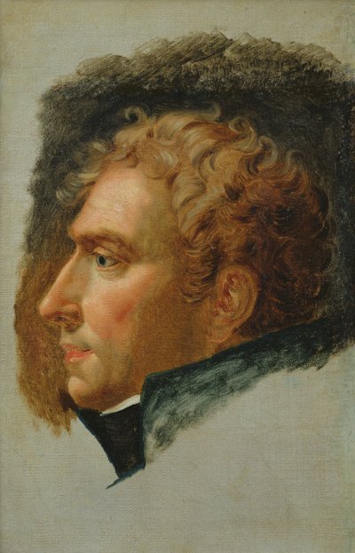 Retrato de Duroc, Gran Mariscal del Palacio de Anne Louis Girodet de Roucy Trioson