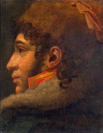 Retrato de Joachim Murat, 1767-1815, principios del siglo XIX de Anne Louis Girodet de Roucy Trioson