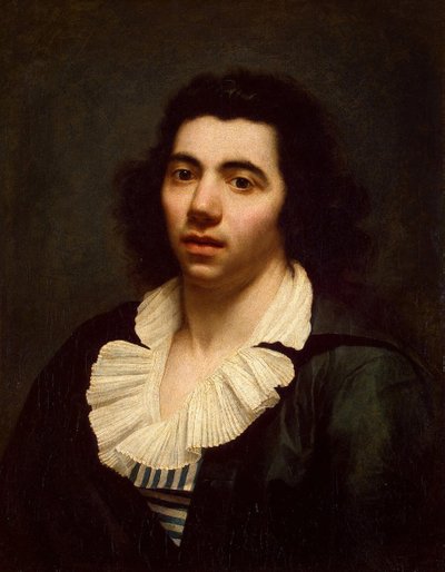 Autorretrato, principios del siglo XIX de Anne Louis Girodet de Roucy Trioson