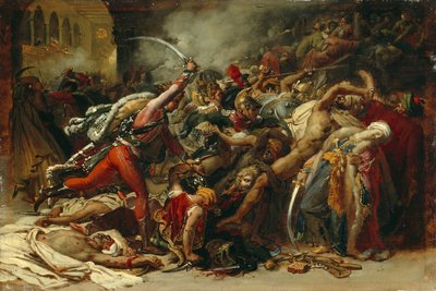 La Revuelta de El Cairo de Anne Louis Girodet de Roucy Trioson