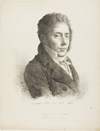 Retrato de Coupin de la Couperie de Anne Louis Girodet de Roussy Trioson