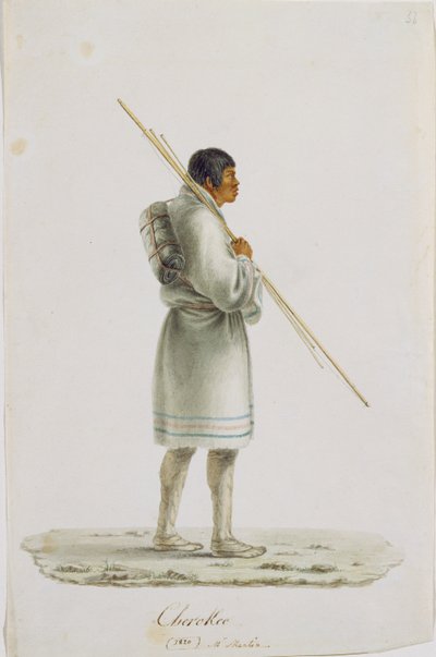 Cherokee, 1820 de Anne Marguerite Hyde de Neuville