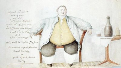 Daniel Lambert (1770-1809) 1813 de Anne Marguerite Hyde de Neuville