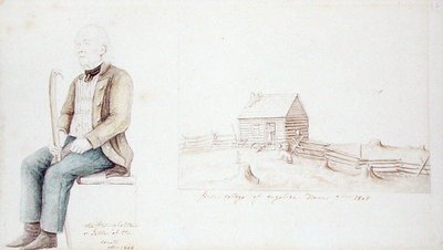 Primera Cabaña de Angélica y El Primer Colono del Condado de Allegany, Nueva York de Anne Marguerite Hyde de Neuville