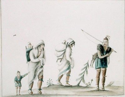 Familia India, c.1807 de Anne Marguerite Hyde de Neuville