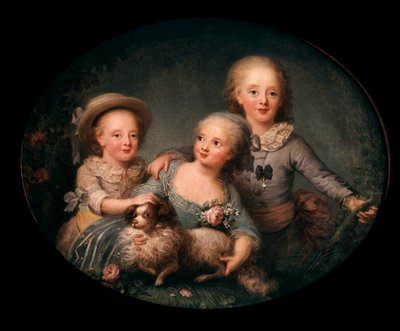Retrato de los hijos de Carlos X: Charles Ferdinand d