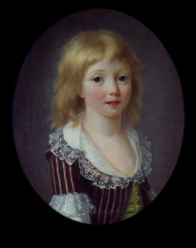 Un Niño de la Familia Comminges de Anne Rosalie 1752 94 attr. to Filleul