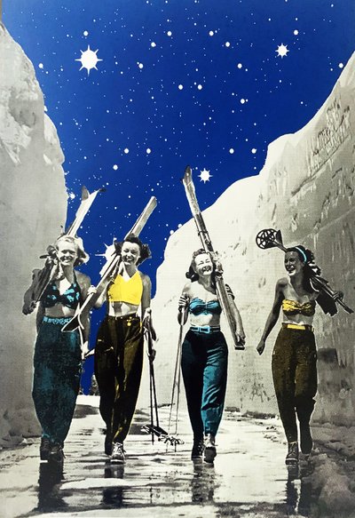 Niñas esquiadoras, 2022 de Anne Storno