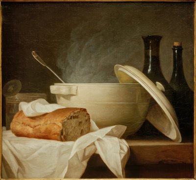 La sopera blanca de Anne Vallayer Coster