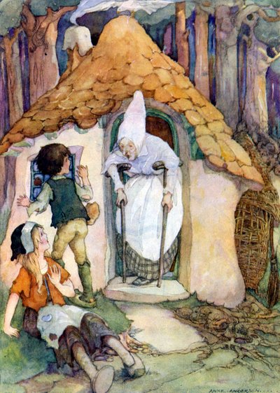 Hansel y Gretel de Anne after Anderson