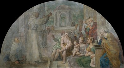 San Diego predicando de Annibale Carracci