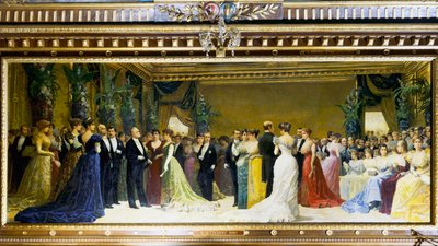 Baile en honor de Umberto I de Annibale Brugnoli