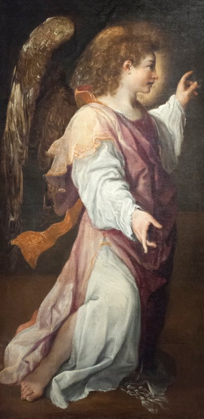 Arcángel Gabriel de Annibale Carracci