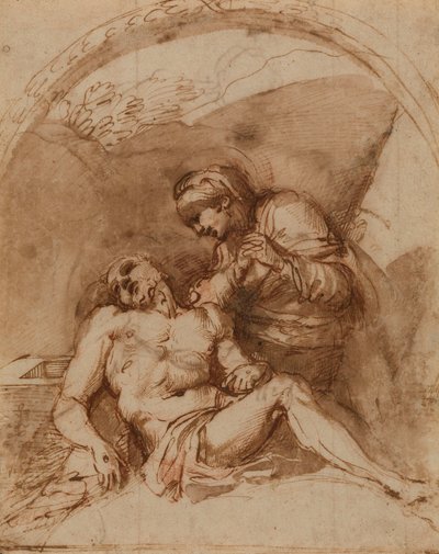 Carracci - r Piedad, RCIN 902169 de Annibale Carracci