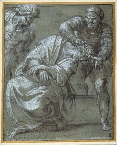 Cristo coronado de espinas de Annibale Carracci