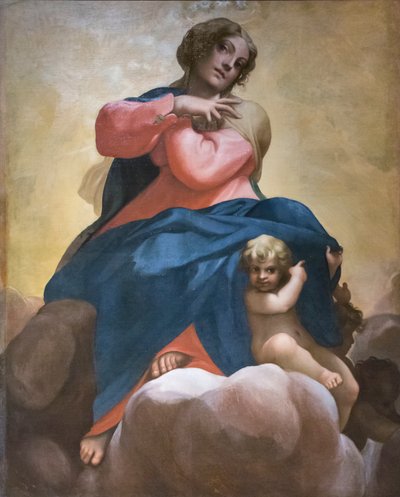 Coronación de la Virgen de Annibale Carracci