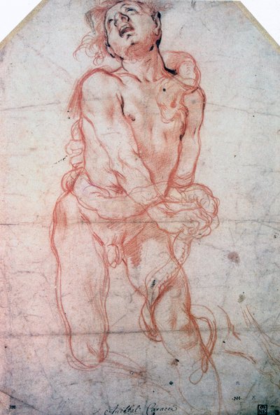 Estudio de Figura, 1560-1609 de Annibale Carracci