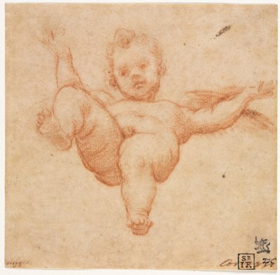 Cupido Volador, c. 1602 de Annibale Carracci