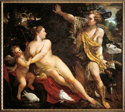 Alemania, Viena, Venus y Adonis de Annibale Carracci
