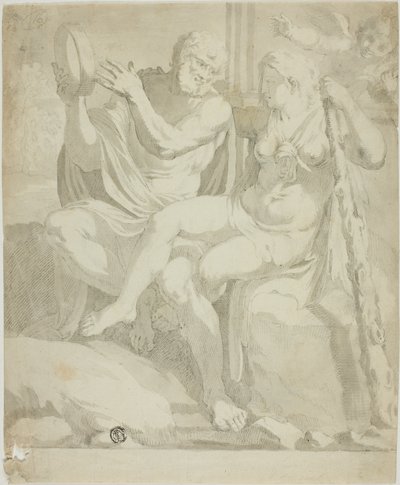 Hércules e Iole de Annibale Carracci