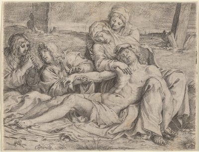 Piedad (el "Cristo de Caprarola") de Annibale Carracci