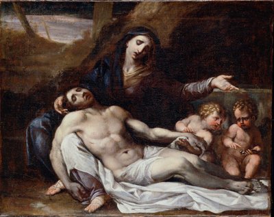 Piedad de Annibale Carracci